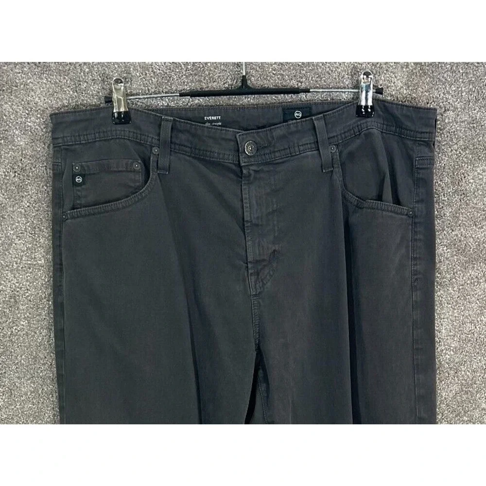 Adriano Goldschmied Jeans Mens 38X32 Gray Measures 38X32 Everett Slim Straight‎